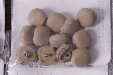 アンティーク雑貨　ビンテージ　ころんとした形が愛らしいくるみボタンセット