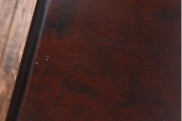 アンティーク雑貨　【O様ご成約品】中古　北海道民芸家具　HM853　落ち着きある色味と上品なデザインが魅力のサイドテーブル(花台)