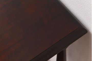 アンティーク雑貨　【O様ご成約品】中古　北海道民芸家具　HM853　落ち着きある色味と上品なデザインが魅力のサイドテーブル(花台)