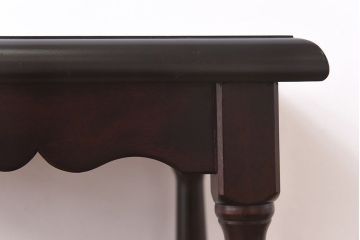 アンティーク雑貨　【O様ご成約品】中古　北海道民芸家具　HM853　落ち着きある色味と上品なデザインが魅力のサイドテーブル(花台)