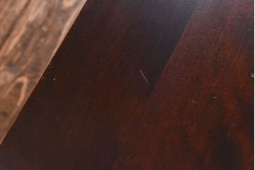 アンティーク雑貨　ビンテージ　北海道民芸家具　シンプルな小振りのスツール(花台、サイドテーブル)