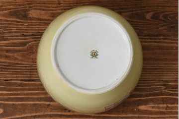 アンティーク雑貨　オールドノリタケ(日陶)　「東海道五十三次」火鉢(手あぶり、鉢カバー、傘立て、ディスプレイ)(1)(R-028057)