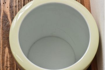 アンティーク雑貨　ノリタケ・則武(日陶)　「東海道五十三次」和の雰囲気漂う火鉢(手あぶり、鉢カバー、傘立て)(1)