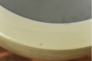 アンティーク雑貨　ノリタケ・則武(日陶) 　松の図が印象的な火鉢(手あぶり、鉢カバー、ディスプレイ)(R-028061)