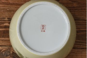 和製アンティーク　オールドノリタケ　日陶(則武) 　松の図が印象的な火鉢(瀬戸火鉢、Noritake、noritake、NORITAKE、手あぶり、鉢カバー、ディスプレイ)(R-028061)