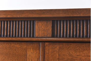 中古　DREXEL HERITAGE(ドレクセルヘリテイジ)　Triune(トライユン)シリーズ・マホガニー材ワードローブ(引き出し付き、キャビネット、収納棚、戸棚)(定価約90万円)