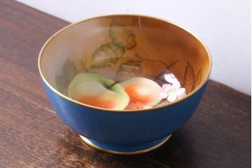 アンティーク雑貨　オールドノリタケ(Noritake、則武、日陶)　ヤジロベー印　鉢(ボウル、洋食器)