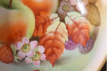 アンティーク雑貨　オールドノリタケ(Noritake、則武、日陶)　ヤジロベー印　鉢(ボウル、洋食器)