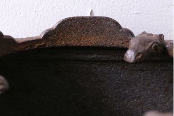 アンティーク雑貨　大正昭和初期　南部三巌堂　鉄製銅壺(銅壷、湯沸し)