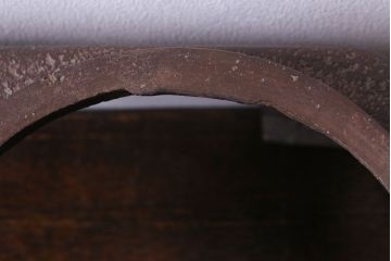 アンティーク雑貨　大正昭和初期　南部三巌堂　鉄製銅壺(銅壷、湯沸し)