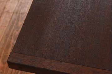 古材をリメイク!古材の質感が味わい深い鉄脚テーブル(作業台)