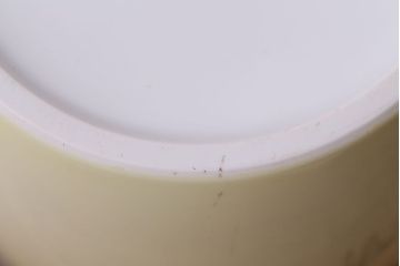アンティーク雑貨　ノリタケ・則武(日陶)　昭和初期　牡丹の図　小さな火鉢(手あぶり、鉢カバー)(1)