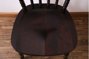 中古　北海道民芸家具　HM626　ダイニングチェア(椅子)(定価約7万円)