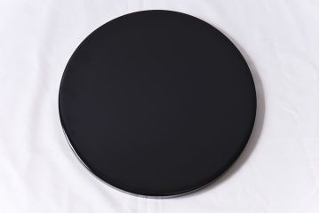 アンティーク雑貨　田中双竹堂　古今菁峰作　輪島塗　沈金絵丸盆(干菓子盆)