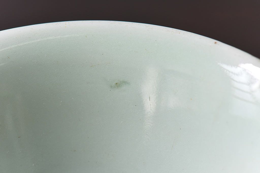 アンティーク雑貨　和製アンティーク　染付湯のみ(湯呑)2客セット(1)