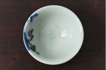 アンティーク雑貨　和製アンティーク　染付湯のみ(湯呑)2客セット(2)