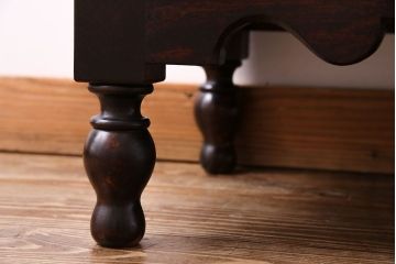 中古　松本民芸家具　A型サイドボード(リビングボード、キャビネット、ローボード)(定価約32万円)