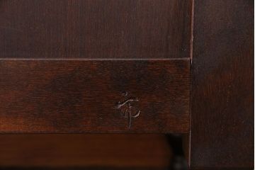 中古　松本民芸家具　A型サイドボード(リビングボード、キャビネット、ローボード)(定価約32万円)