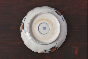 アンティーク雑貨　江戸期　古伊万里　牡丹と松のなます皿2枚セット(2)