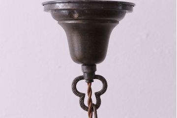 大正〜昭和初期　懐かしい魅力あふれるペンダントライト(天井照明、吊り照明、シェード)