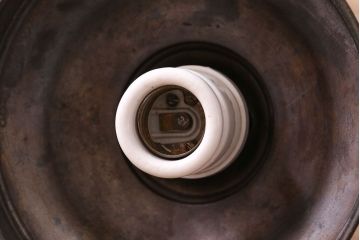 大正〜昭和初期　懐かしい魅力あふれるペンダントライト(天井照明、吊り照明、シェード)