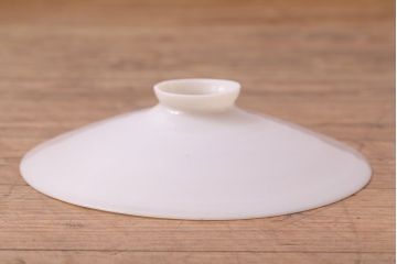 昭和レトロ　温かみのある平笠のシェード(天井照明、電笠)(3)