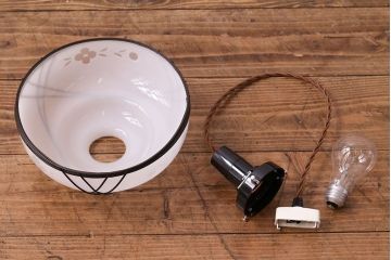 昭和レトロ　和の雰囲気のあるおしゃれなシェード(天井照明、電笠、吊り照明)