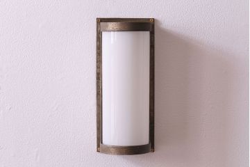 大正～昭和期　シャビーな質感が味わい深いウォールランプ(壁掛け照明)
