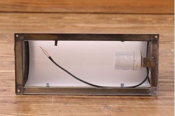 大正～昭和期　シャビーな質感が味わい深いウォールランプ(壁掛け照明)