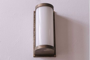 大正〜昭和期　シャビーな質感が味わい深いウォールランプ(壁掛け照明)