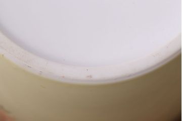 アンティーク雑貨　ノリタケ・則武(日陶)　昭和初期　牡丹の図　小さな火鉢(手あぶり、鉢カバー)(3)