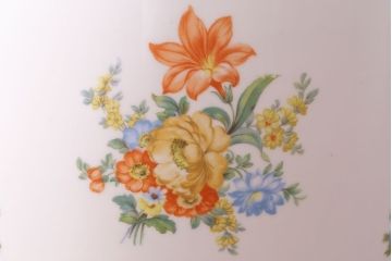 アンティーク雑貨　オールドノリタケ(日陶)　色絵　草花　上品な雰囲気漂う壱型火鉢(鉢カバー、傘立て)(3)