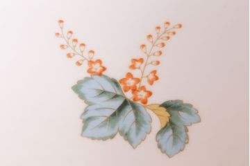 アンティーク雑貨　オールドノリタケ(則武・日陶)　桐鳳凰図　上品な火鉢(手あぶり)