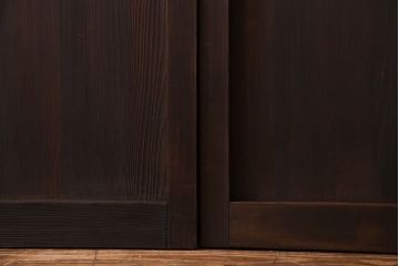 【M様ご成約済み・ご決済用】大正ロマン香る当時物の色ガラスが美しいガラス引き戸(ガラス戸、建具)4枚セット