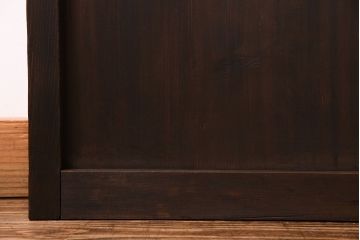 【M様ご成約済み・ご決済用】大正ロマン香る当時物の色ガラスが美しいガラス引き戸(ガラス戸、建具)4枚セット