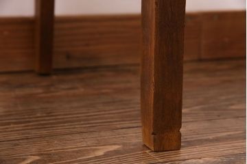 アンティーク家具　和製アンティーク　落ち着きのある色味のナラ材のチェア(椅子、ダイニングチェア)