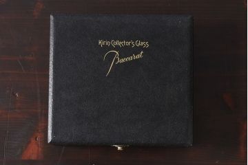 アンティーク雑貨　未使用　Baccarat(バカラ)　キリンコレクターズグラス2客(1)