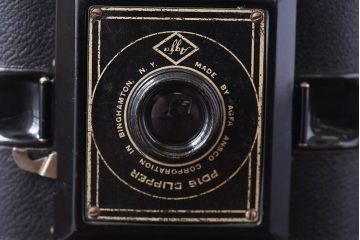 アンティーク雑貨　ビンテージ　Agfa ANSCO  PD16 CLIPPER(クリッパー)　蛇腹カメラ