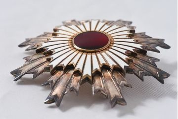 アンティーク雑貨　海軍大将所持品　勲一等旭日大綬章(勲章)(R-028141)