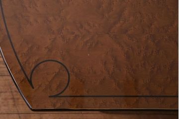 中古　フランスベッド(France Bed)　バーズアイメープル　リビングテーブル(センターテーブル)(定価約30万円)