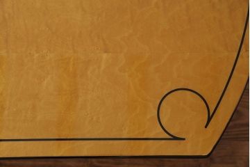 中古　フランスベッド(France Bed)　バーズアイメープル　リビングテーブル(センターテーブル)(定価約30万円)