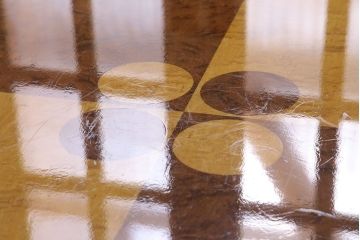 中古　フランスベッド(France Bed)　バーズアイメープル　リビングテーブル(センターテーブル)(定価約30万円)