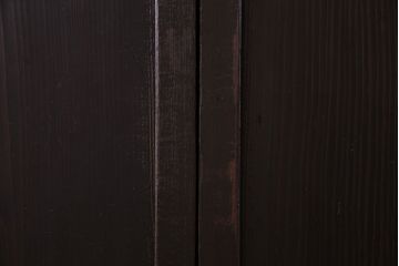 古民具・骨董　古い木の渋さが魅力の帯戸(板戸、引き戸、建具)4枚セット