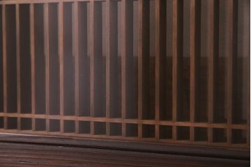 アンティーク雑貨　和製アンティーク　渋い雰囲気が魅力の欄間(明り取り、明かり取り)