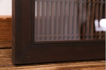 アンティーク雑貨　和製アンティーク　渋い雰囲気が魅力の欄間(明り取り、明かり取り)