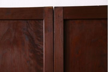 【I様ご成約済み】和製アンティーク　存在感のあるモダンな板戸(引き戸、建具)4枚セット