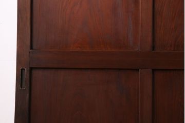 【I様ご成約済み】和製アンティーク　存在感のあるモダンな板戸(引き戸、建具)4枚セット