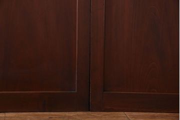【I様ご成約済み】和製アンティーク　存在感のあるモダンな板戸(引き戸、建具)4枚セット