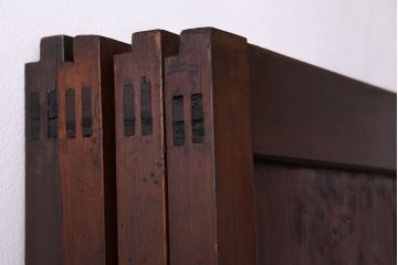 【I様ご成約済み】和製アンティーク　存在感のあるモダンな板戸(引き戸、建具)4枚セット