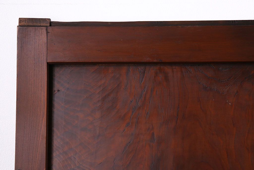 【I様ご成約済み】和製アンティーク　存在感のあるモダンな板戸(引き戸、建具)4枚セット